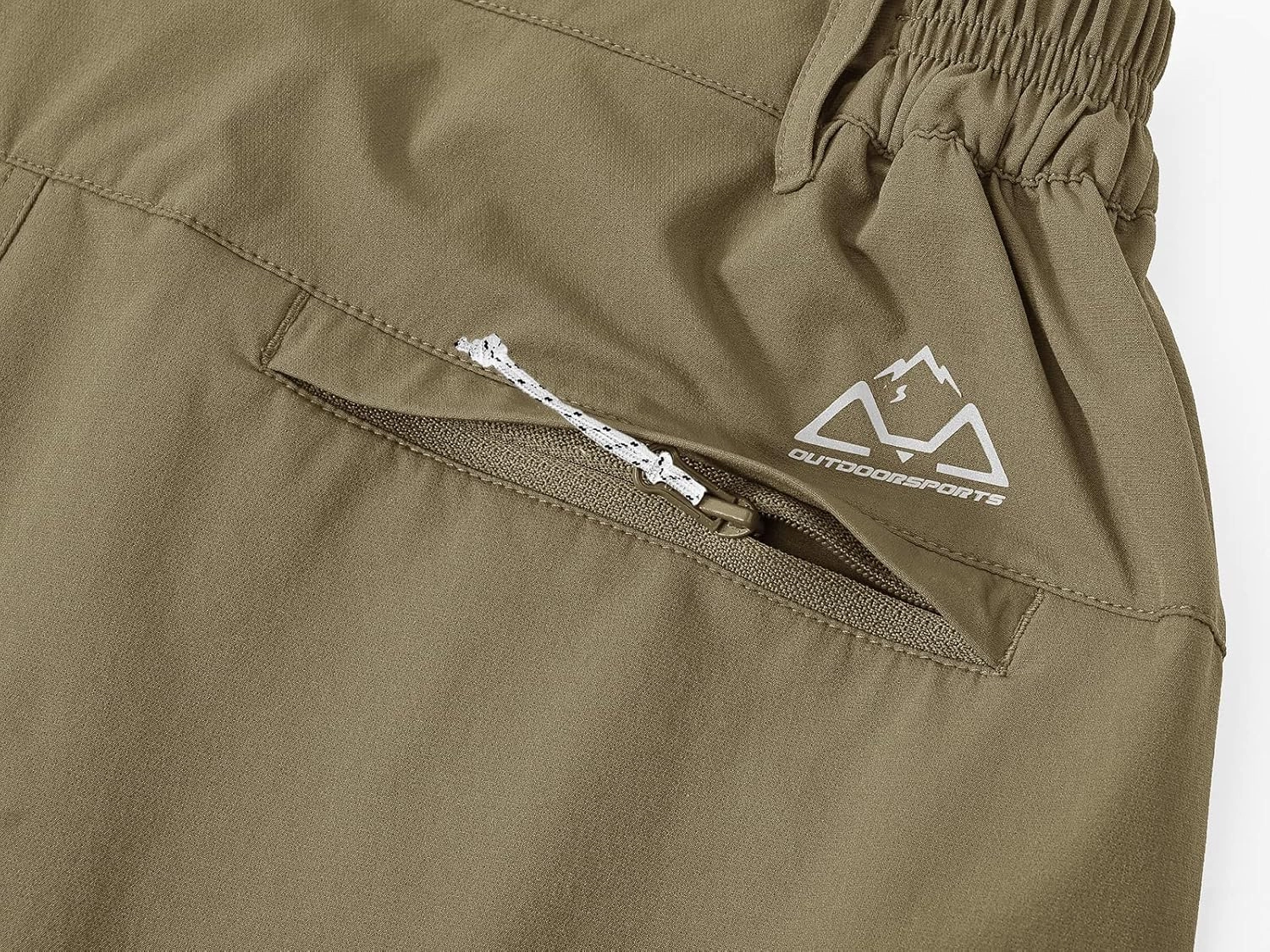 BASUDAM Women's Hiking Shorts Quick Dry Stretch Water Resistant Lightweight Outdoor Zipper Pockets