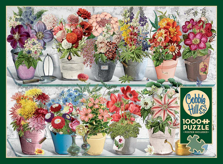 Beaucoup Bouquet 1000pc Puzzle, Compact
