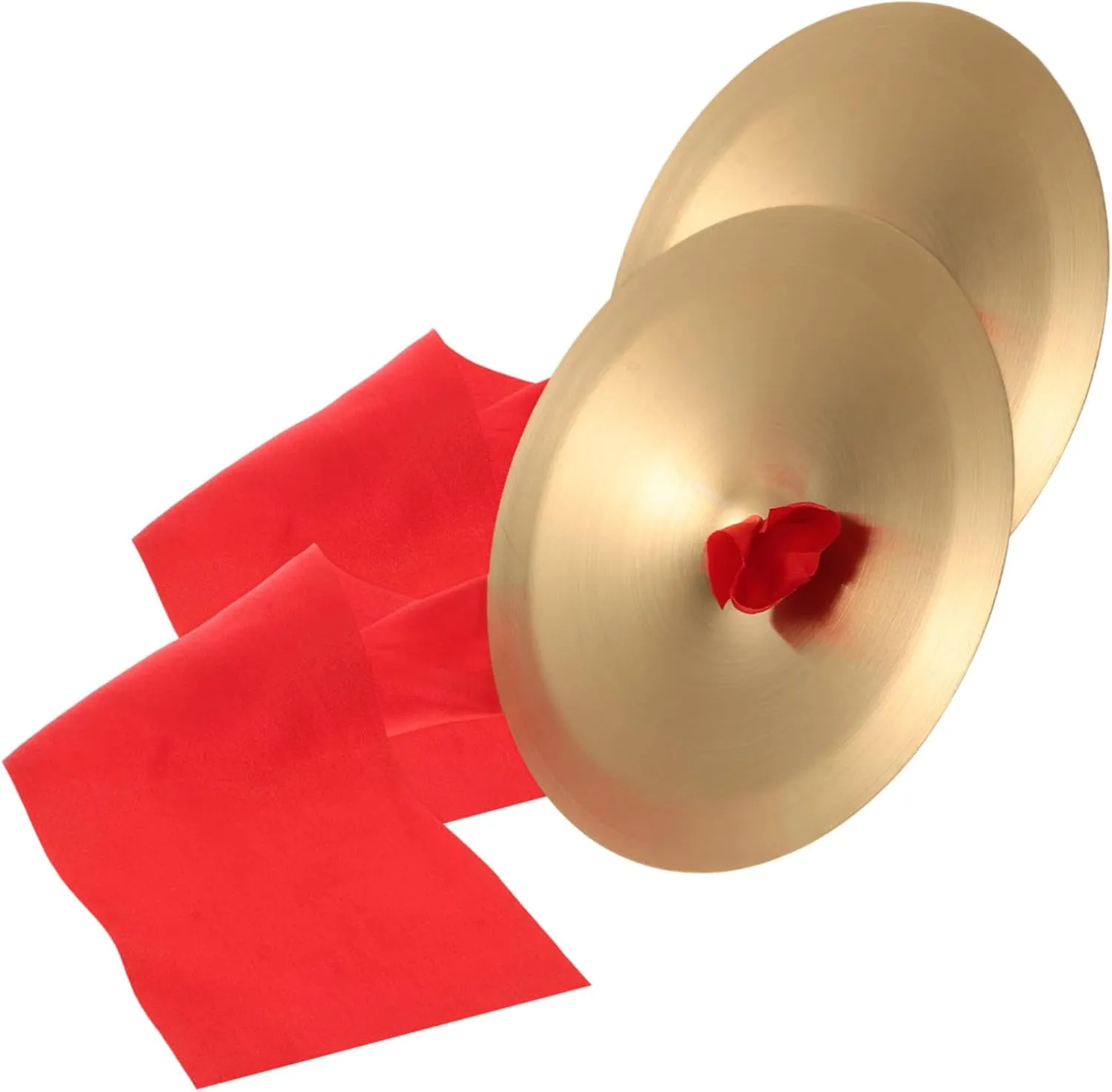 Belly Dancing Finger Cymbals for Boys and Girls Small Hand Cymbals Instruments Music Toy Set Material