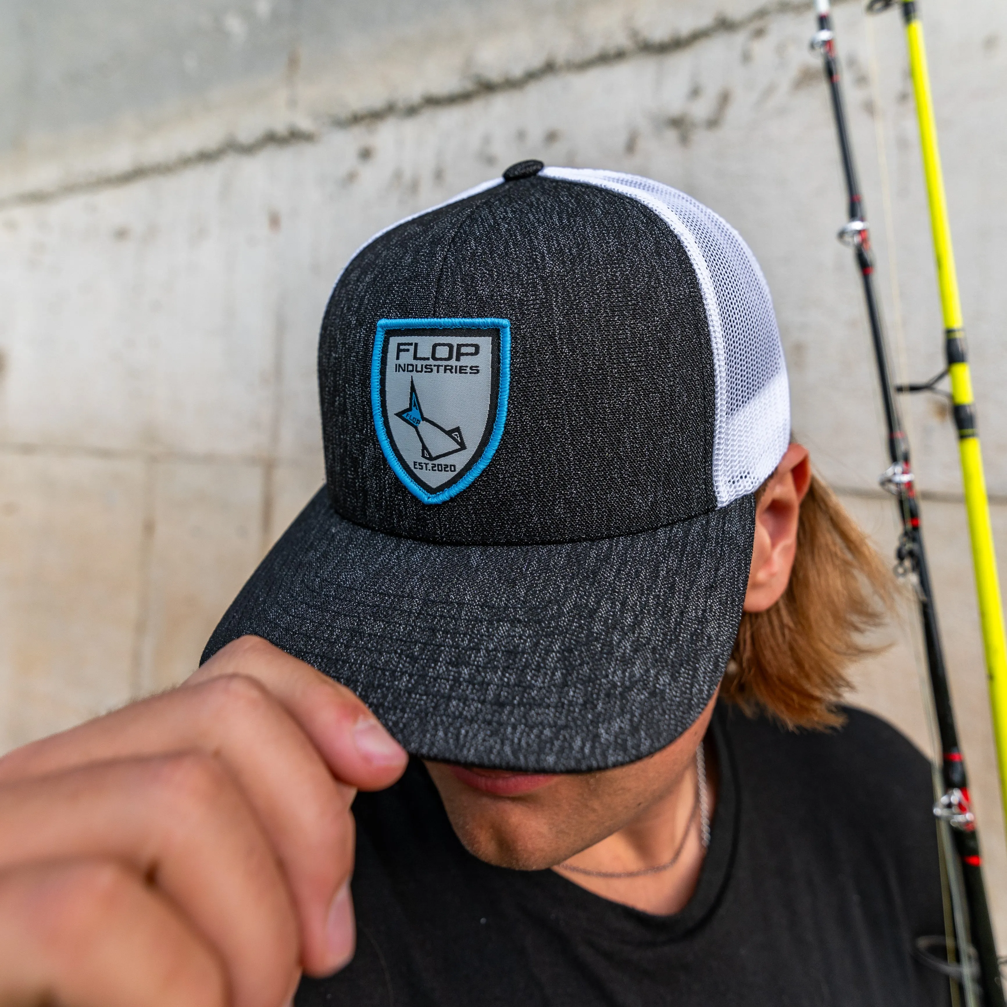 Black Fishing Hat