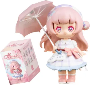 Blind Box Figures Toys,4.7" Cute Mini Dolls Kawaii SIMONTOYS Series-Cherry Blossom Season PVC Blind Box Doll Collectable Action Figure Posable Dress Up Doll for Girls Birthday Party Gift