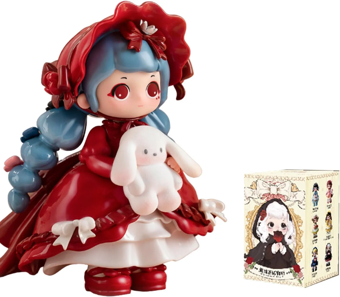 Blind Box Figures Toys,4.7" Cute Mini Dolls Kawaii Ziyuli Series-Best Friend Party PVC Blind Box Doll Collectable Action Figure Posable Dress Up Doll for Girls Birthday Party Gift Toys