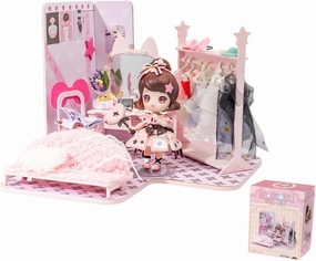 Blind Box Figures Toys,6" Cute Mini Dolls Kawaii KOKOYA Series-Lolita PVC Blind Box Doll Collectable Action Figure Posable Dress Up Doll for Girls Birthday Party Gift Toys