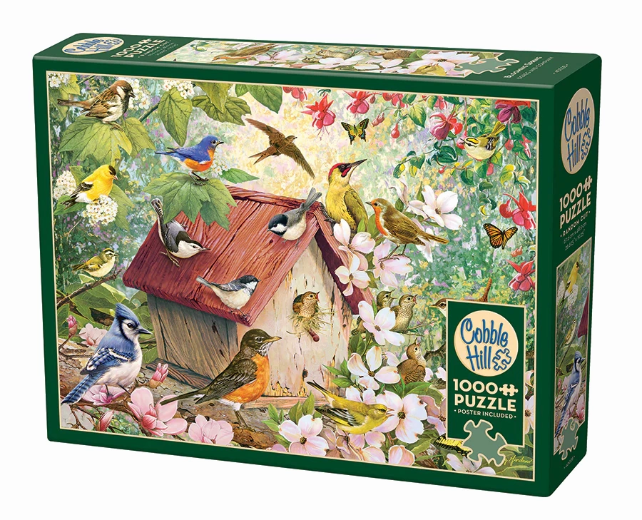 Blooming Spring, 1000pc Puzzle, Compact