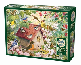 Blooming Spring, 1000pc Puzzle, Compact