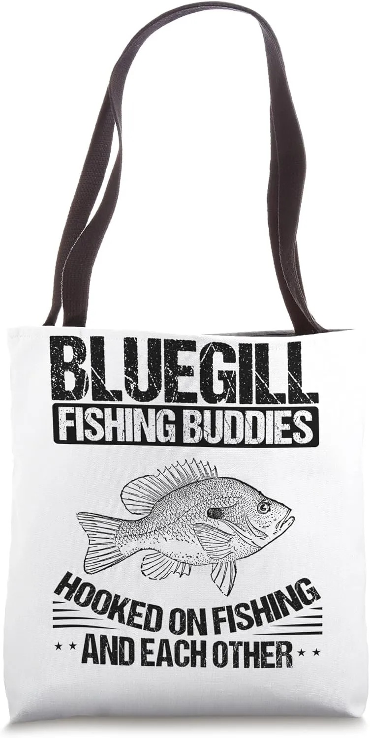 Bluegill Fishing Lure Bluegill Fisherman Bluegill Fisher Tote Bag