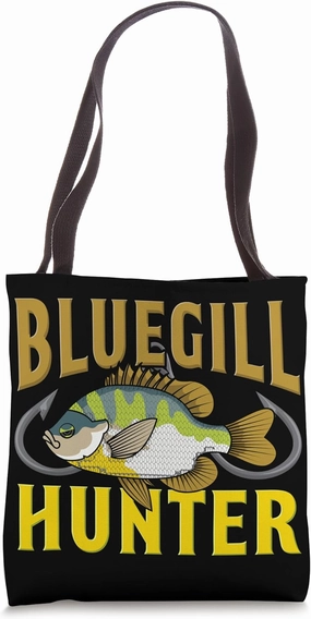 Bluegill Fishing Freshwater Fish Fisher Bluegill Fisherman Tote Bag