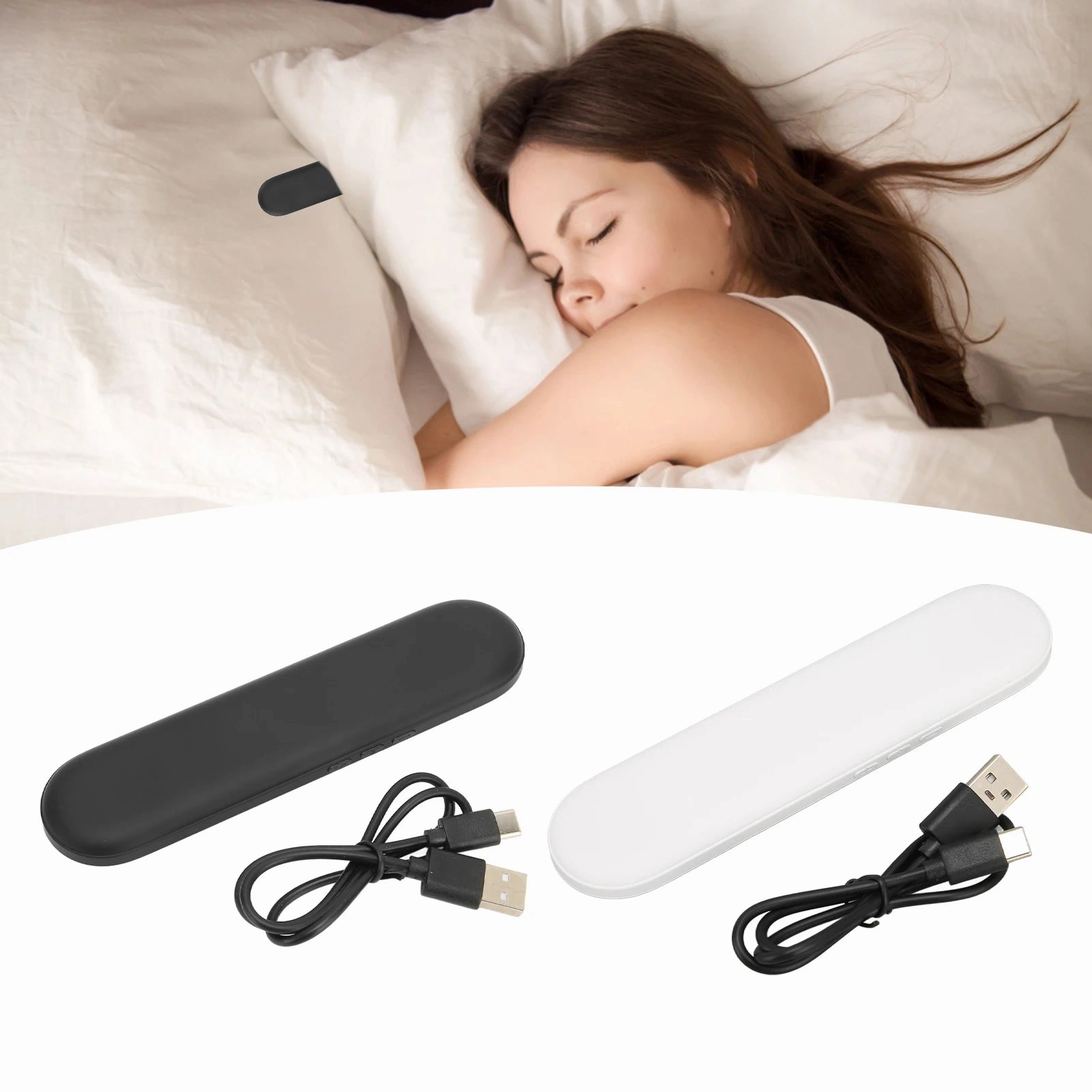 Bluetooth Pillow Speaker Portable Mini Bone Conduction Sleeping Speaker with Stereo Bass for Deep Sleeping Bluetooth Speaker