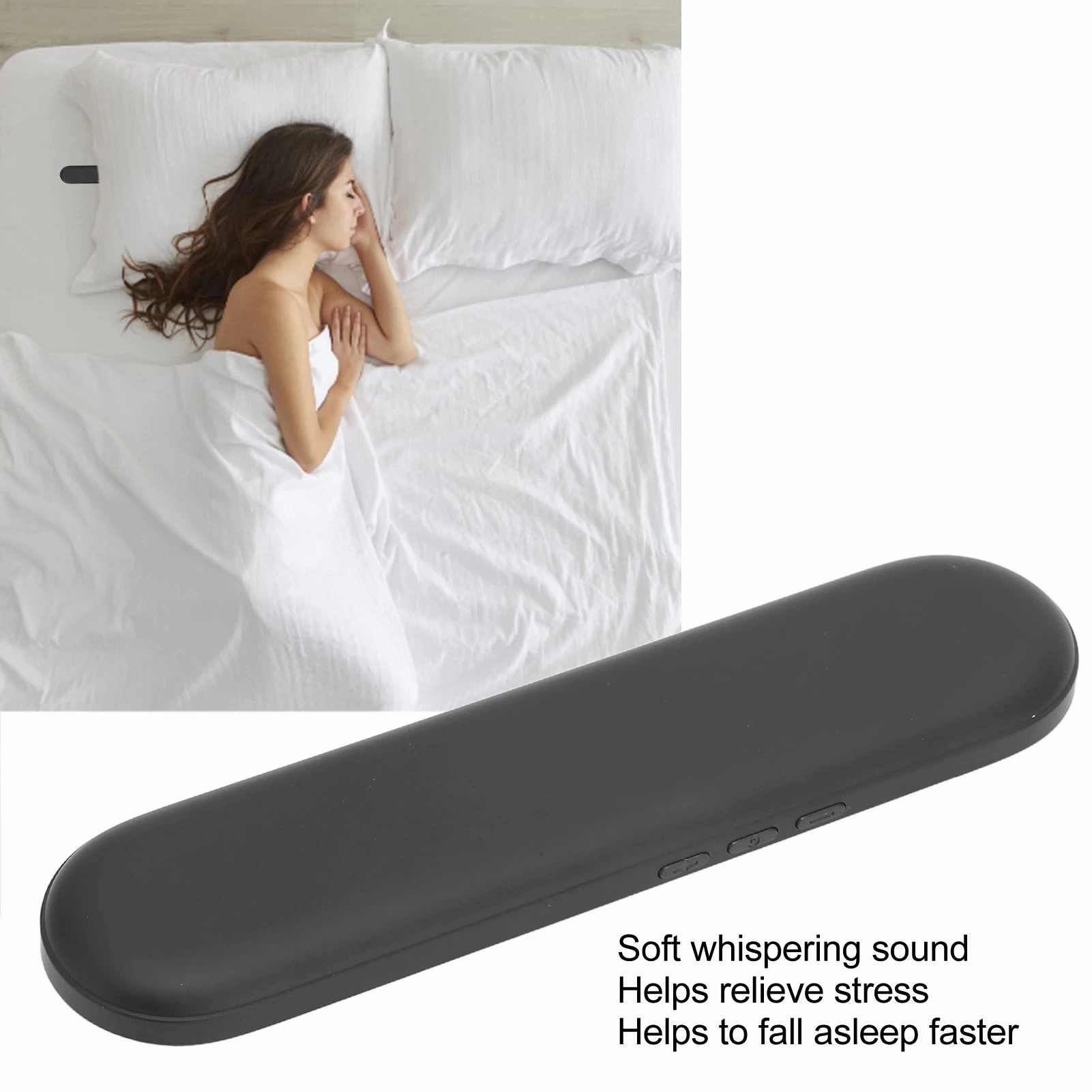 Bluetooth Pillow Speaker Portable Mini Bone Conduction Sleeping Speaker with Stereo Bass for Deep Sleeping Bluetooth Speaker