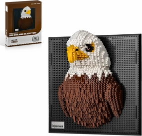 BNG Wall Art Eagle Building Set for Adults,Animal Bird Mini Building Blocks for Home Decor or Table Display,Creative Toy Gift for Teens Boys 14 ,Not Compatible with (1924 PCS)