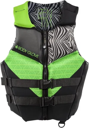 Body Glove Phantom Men's Life Vest, Lightweight Neoprene Life Jacket, USCG and Transport Canada Approved PFD for Boating Fishing Kayaking Rafting Paddling