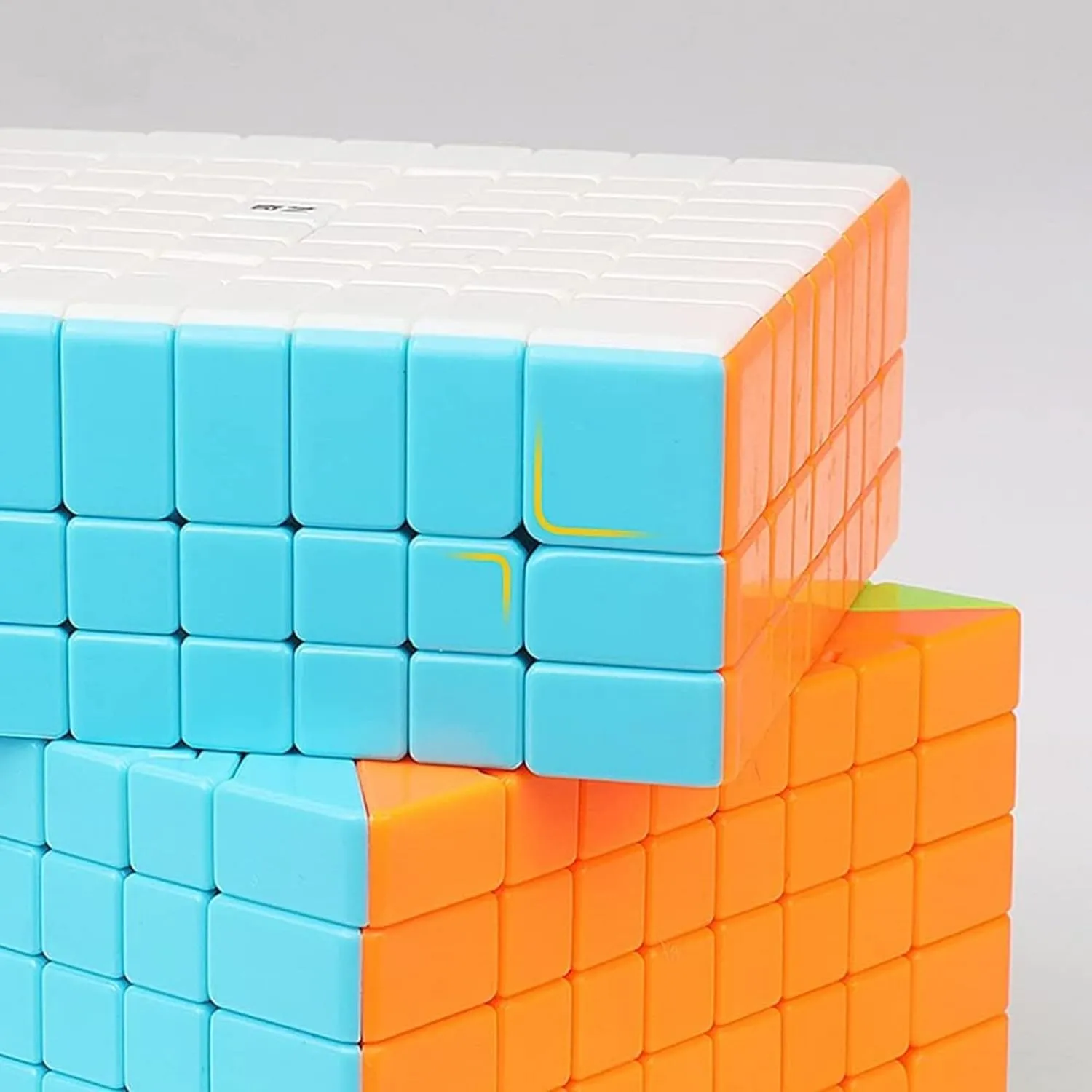 Bokefenuo QY 8x8 Speed Cube Stickerless QY Puzzle 70mm Toys for Kids Magic Cube