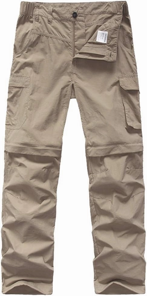 Boys Cargo Pants Kids' Hiking Quick Dry Lightweight Convertible Youth Waterproof Outdoor Camping Fishing Scout Pants