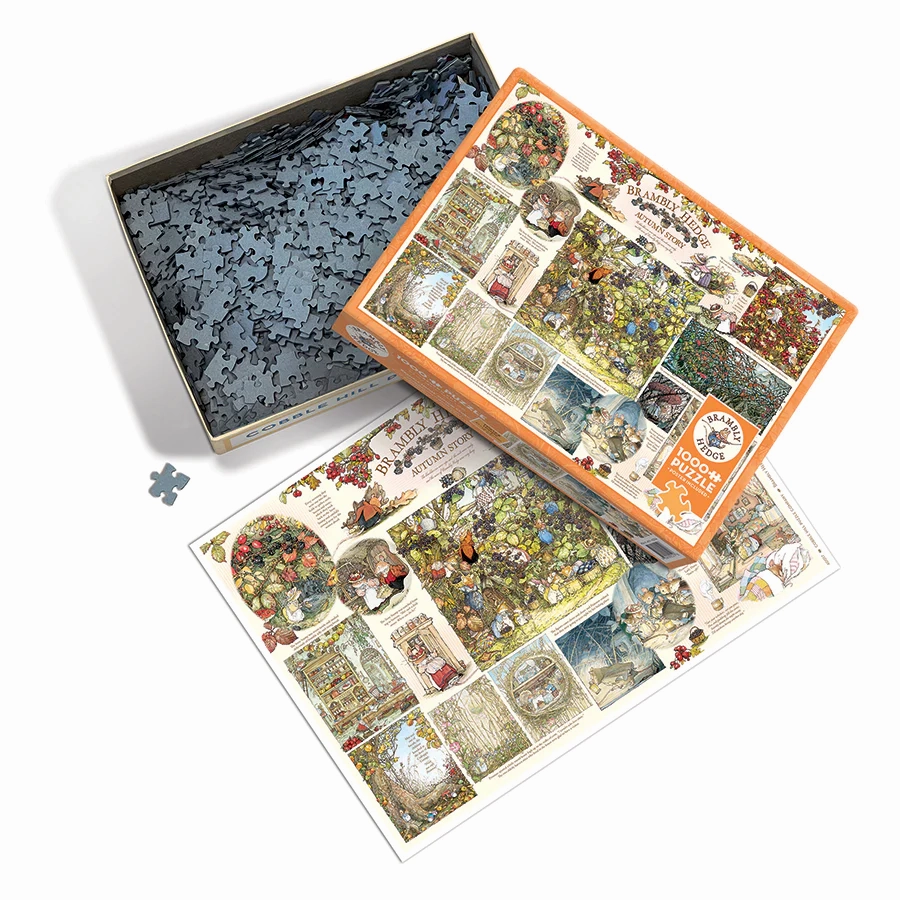 Brambly Hedge Autumn Story, 1000pc Puzzle, Compact