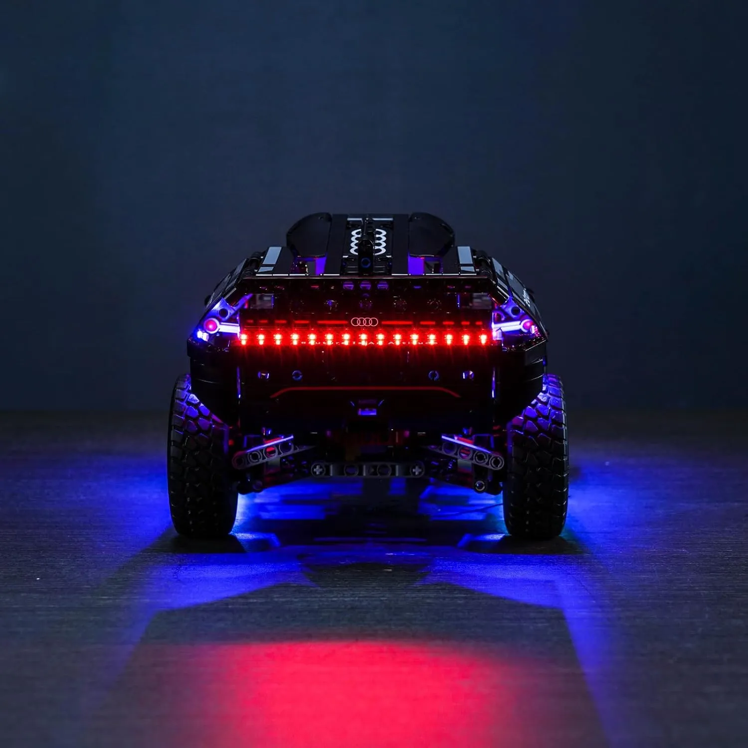 BrickBling LED Light Compatible with Lego Technic Audi RS Q e-tron 42160 Toy Car Building Set, DIY Lighting Kit Compatible with Lego 42160 (No Model)