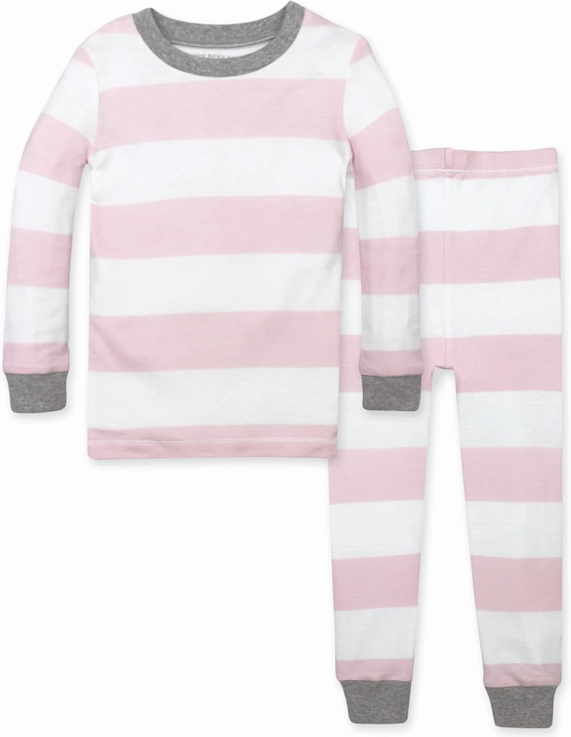 Burt's Bees Baby Baby Girls' Pajamas, Tee and Pant 2-Piece Pj Set, 100% Organic Cotton