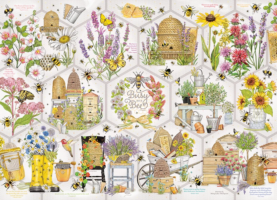 Busy as a Bee, 500PCS, Compact