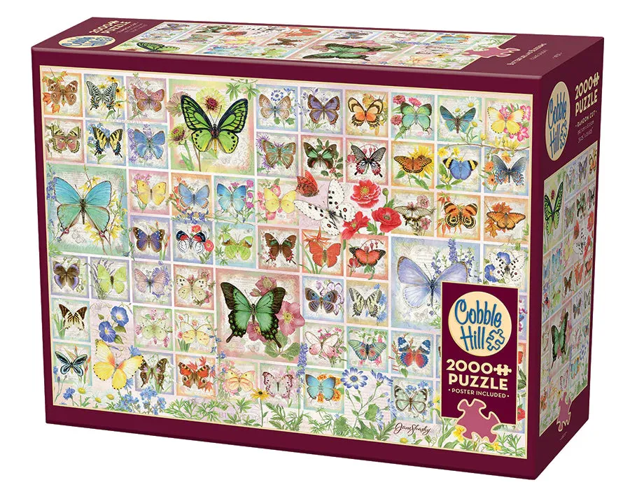 Butterflies and Blossoms, 2000pcs, Compact
