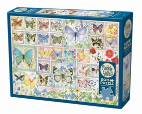 Butterfly Tiles, 500PCS, Compact
