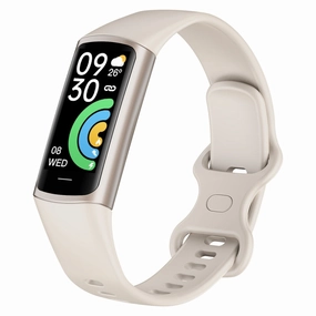 C68L IP67 Waterproof Smart Bracelet Sport Fitness Tracker(White)