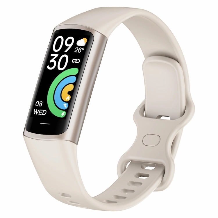 C68L IP67 Waterproof Smart Bracelet Sport Fitness Tracker(White)