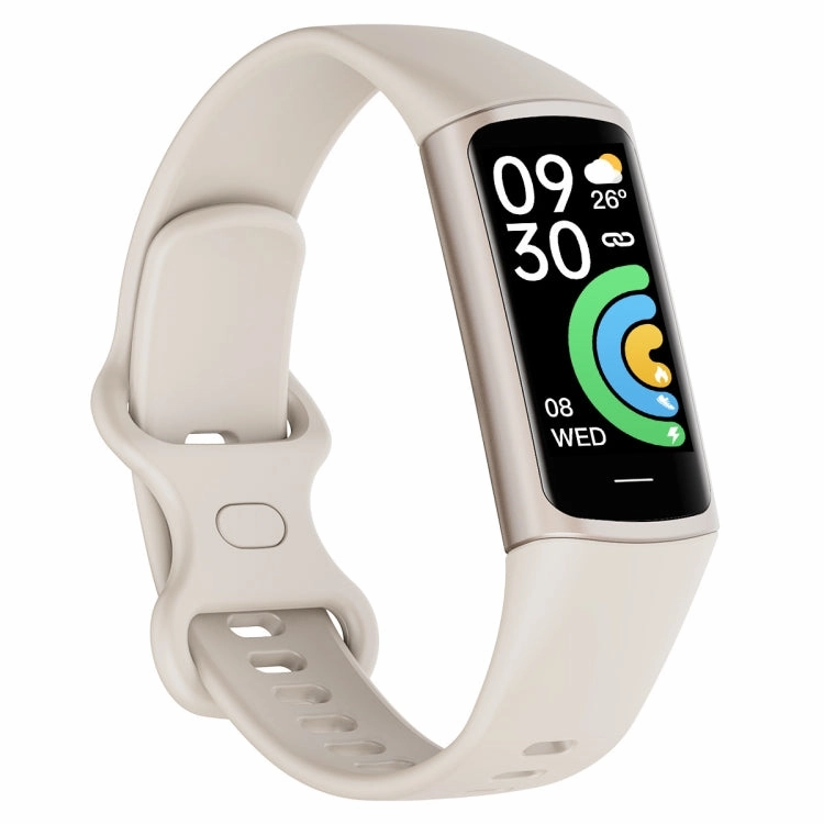 C68L IP67 Waterproof Smart Bracelet Sport Fitness Tracker(White)