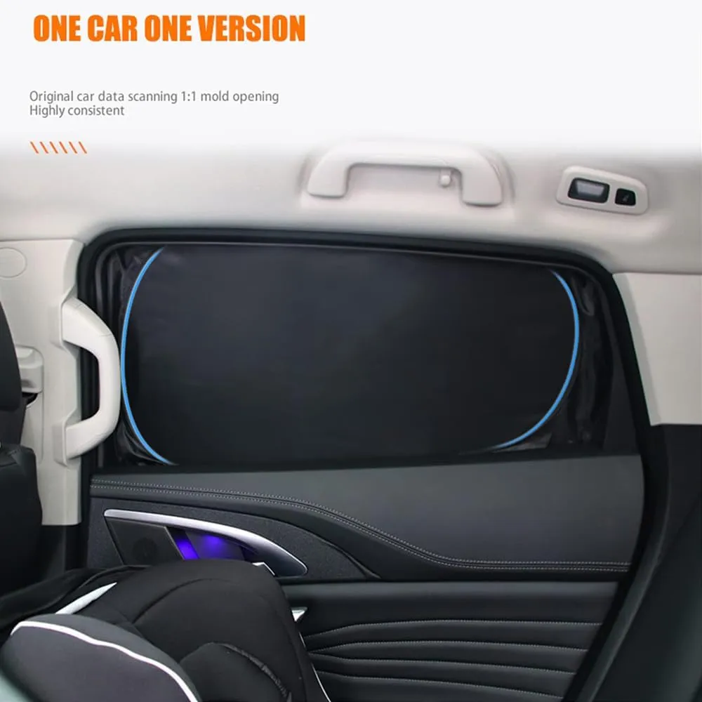 Car Window Sunshade for Suzuki Vitra 2016-2020 2021 2022 2023 2024 2025 Full Shading Car Interior Curtain Stretchable Breathable Sunshade Screens Durable Car Accessories,6pcs