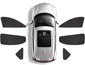 Car Window Sunshade for Suzuki Vitra 2016-2020 2021 2022 2023 2024 2025 Full Shading Car Interior Curtain Stretchable Breathable Sunshade Screens Durable Car Accessories,6pcs