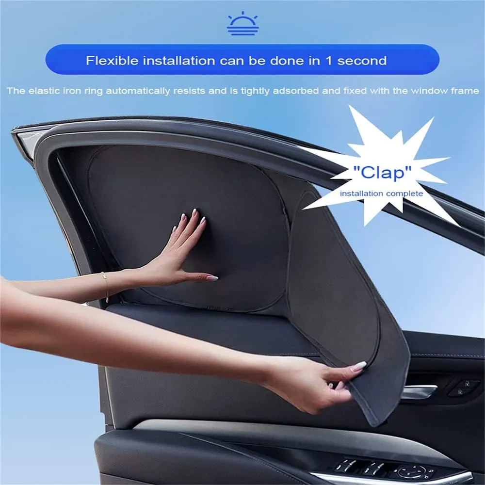 Car Window Sunshade for Suzuki Vitra 2016-2020 2021 2022 2023 2024 2025 Full Shading Car Interior Curtain Stretchable Breathable Sunshade Screens Durable Car Accessories,6pcs