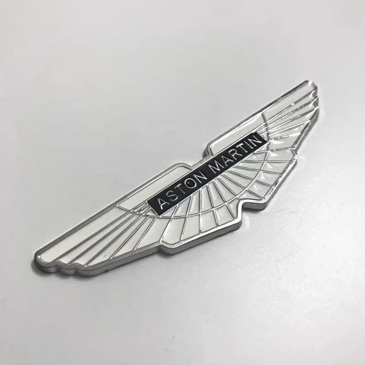Car Badge Emblem for Aston Martin DBX DB11 DBS Vantage DB9, Metal Emblem Front/Hood/Trunk Badge Front Grill Car Stickers Accessories,Black