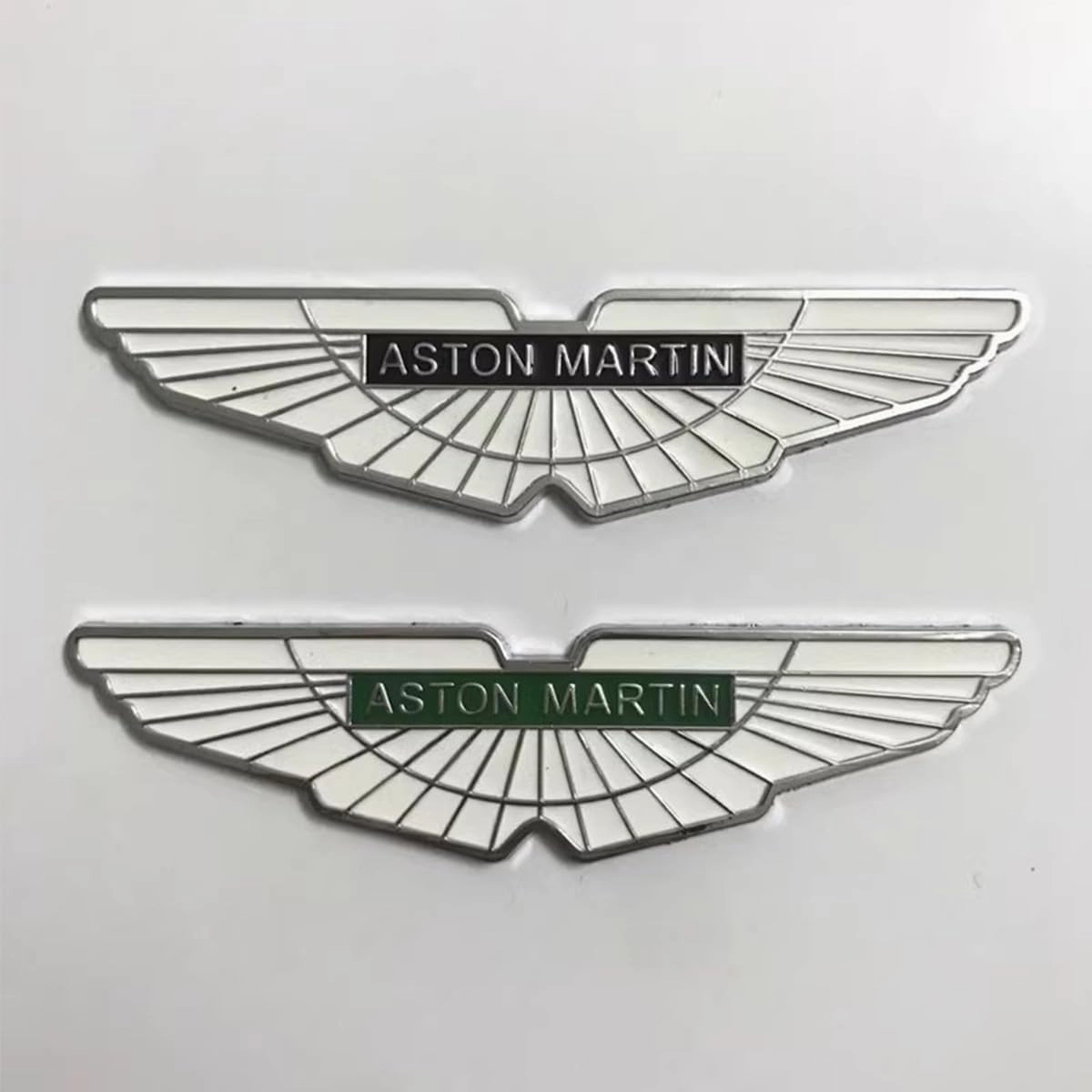 Car Badge Emblem for Aston Martin DBX DB11 DBS Vantage DB9, Metal Emblem Front/Hood/Trunk Badge Front Grill Car Stickers Accessories,Black