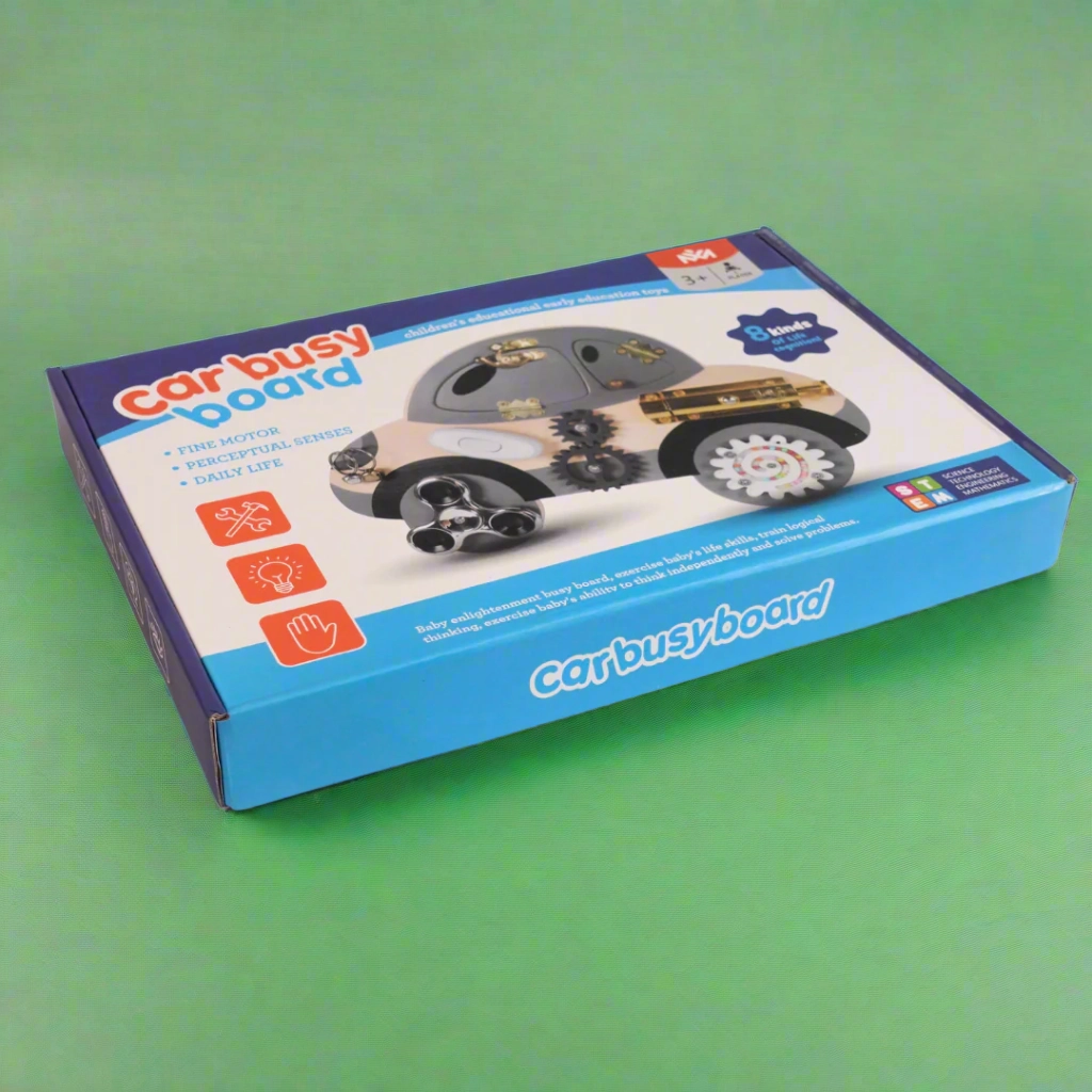 Car Busy Board for Kids Age 3 