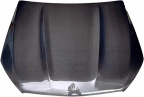 Car Carbon Fiber Front Engine Hood Cover Compatible for Benz Brabus GLC(FRP)