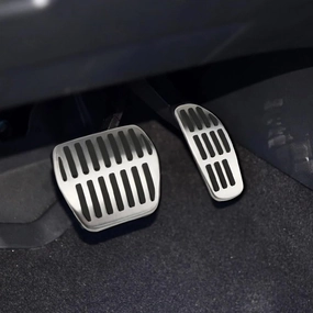 Car Foot Rest for Rogue Sport J11 2017-2023 Kicks 2017-2023,Gas Brake Clutch Pedal Pads Covers,Transmission Foot Treadle,Footrests Lightweight,A/at 2Pcs