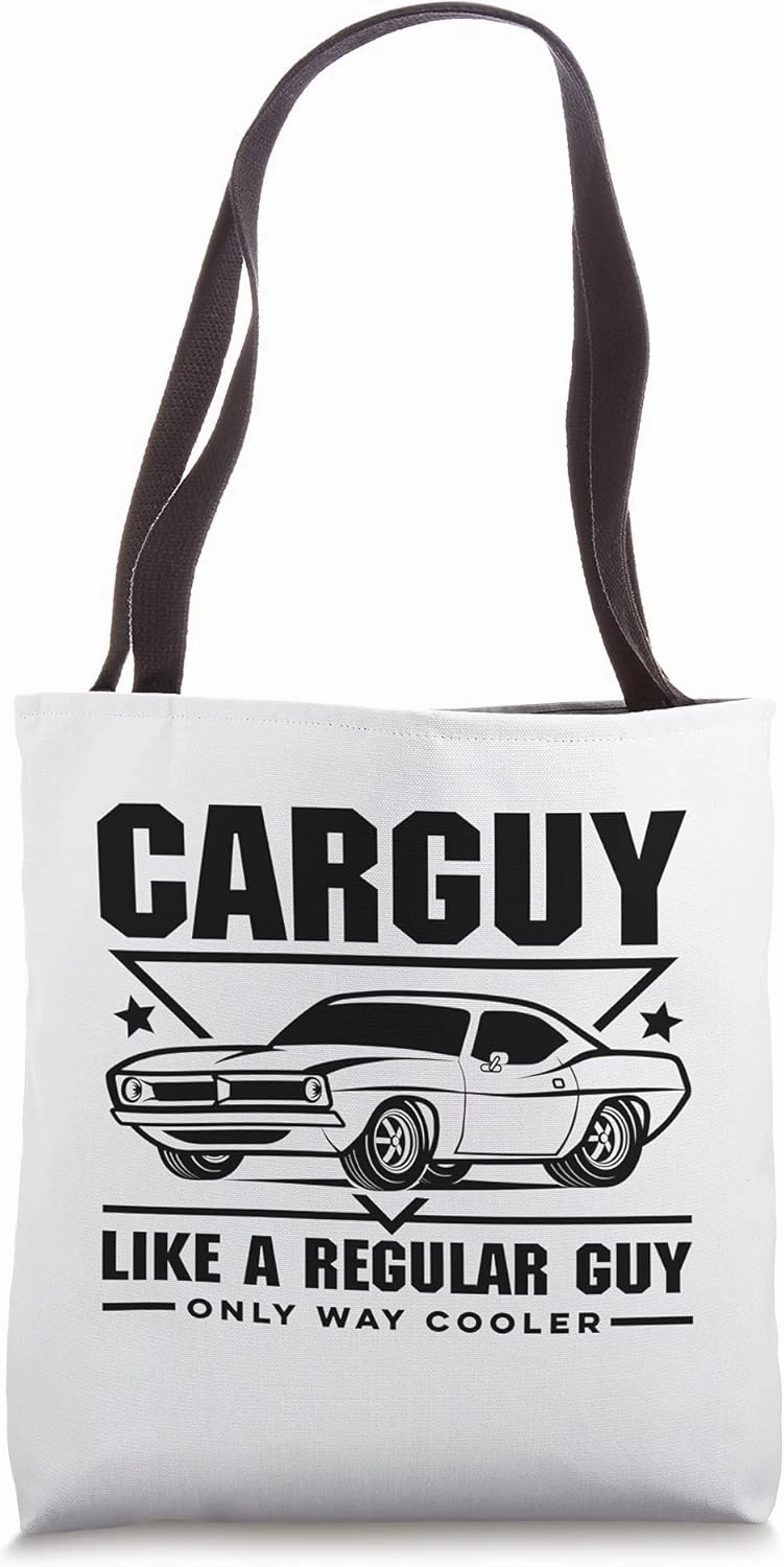 Car Guy Funny Definition Cool Father's Day Vintage Carguy Tote Bag