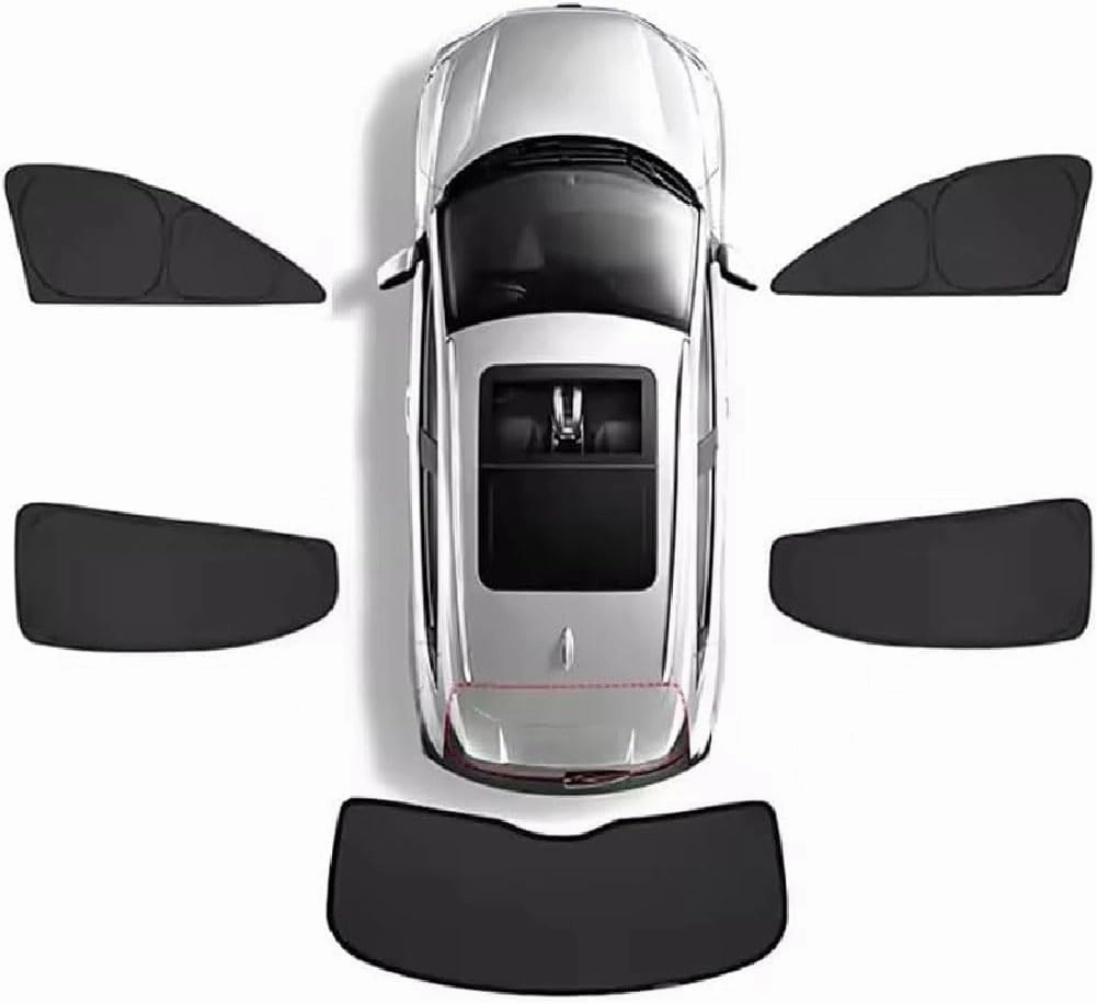 Car Window Sun Shades for Suzuki Vitra 2016-2025, Side Windows Sunshades UV Privacy Protection Cover Blackout Auto Shades Accessories, H/4 Side Windows   Tailgate