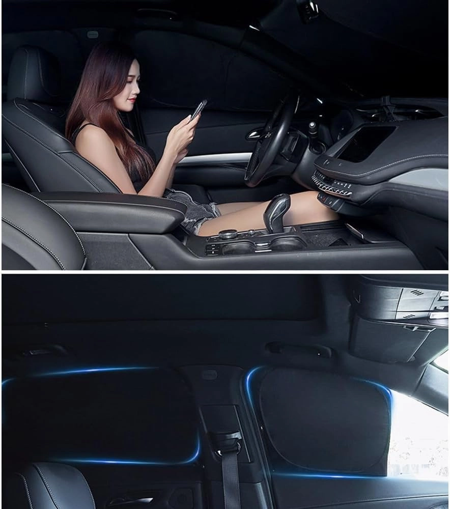 Car Window Sunshades for Suzuki Vitra 2016 2017 2018 2019 2020 2021 2022 2023 2024 2025 Sunshade Blackout Curtain Full Shading Sun Protection Cover Interior Accessories,5PCS