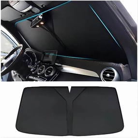 Car Windshield Sun Shades for Lada 2104 2105 2106 2107 2108 2109,Foldable Front Window Inside Windscreen Sunshade,Sun Visor Protector,Shield Heat Accessories