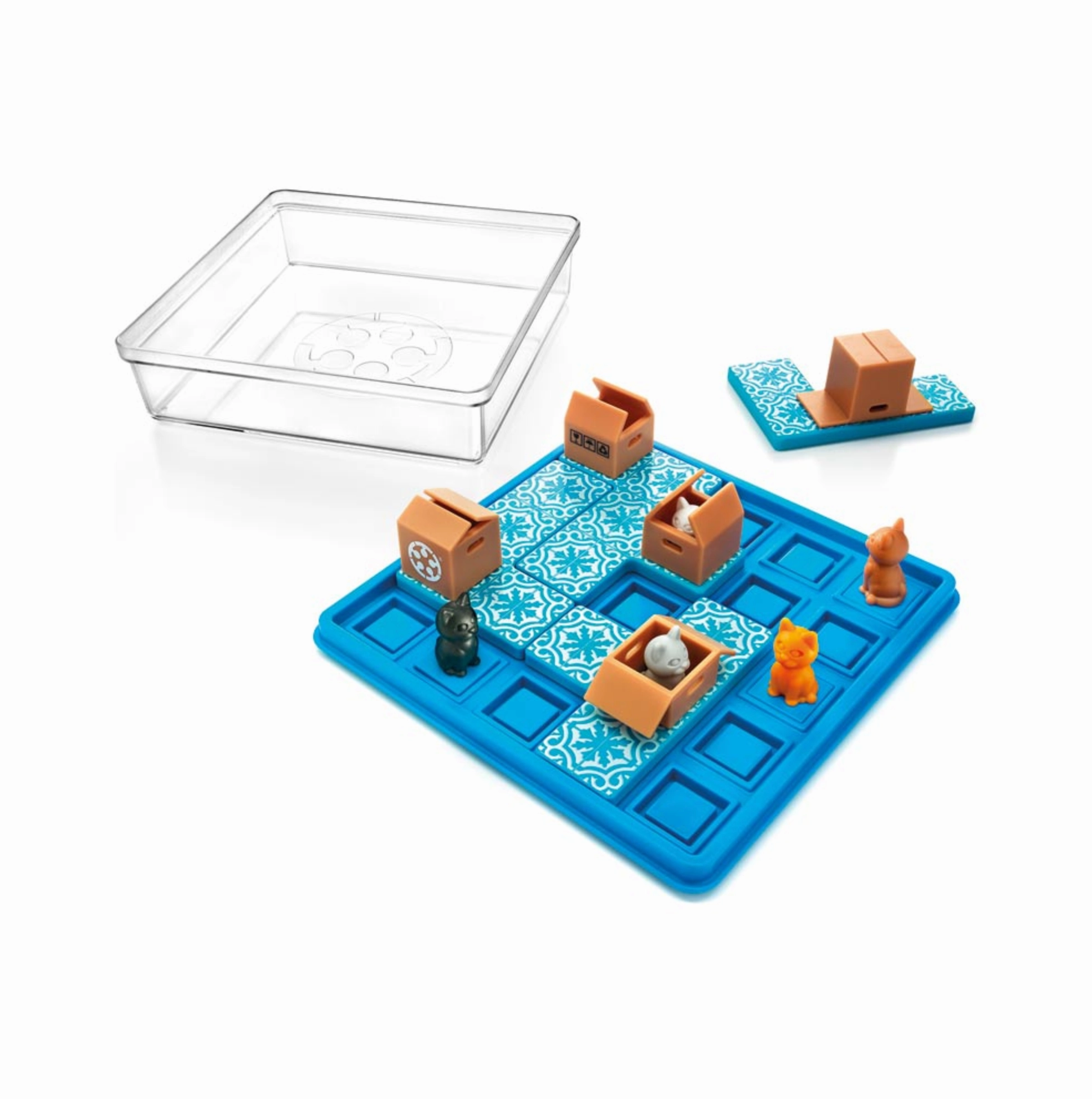 Cats & Boxes Puzzle Game