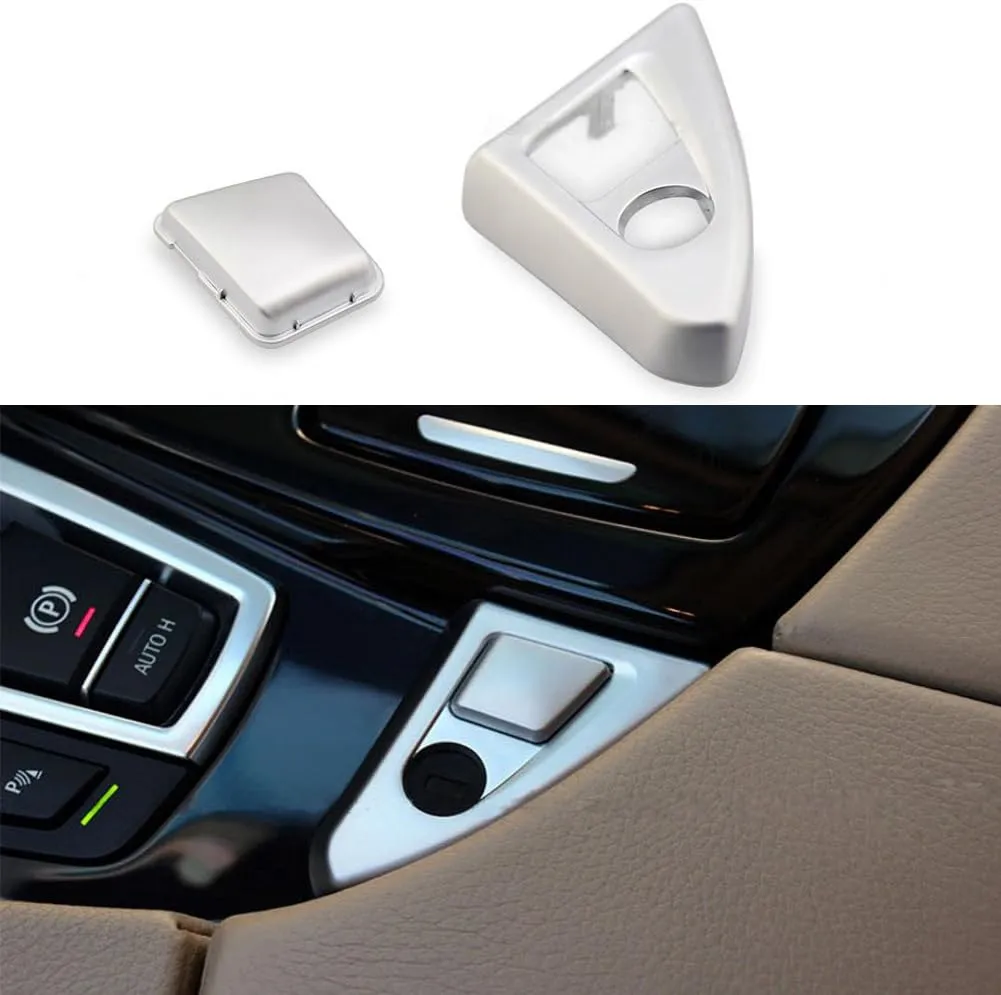 Center Console Armrest Box Switch Buttons Sequins Decoration Cover for BMW 5 Series F10 F18 520 523 525 2011-2017