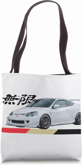Champ white Hatch TYPE DOHC DC5 Tote Bag