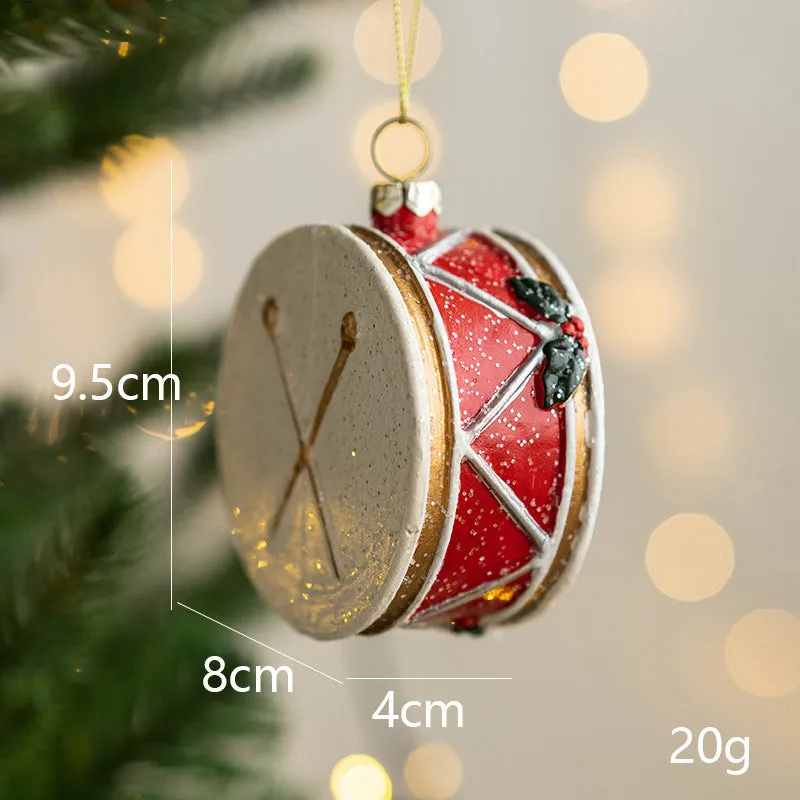 Christmas Painted Alien Ball Decoration