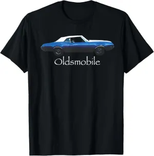 Classic Car Oldsmobile Vintage Car Show Front Graphic T-Shirt