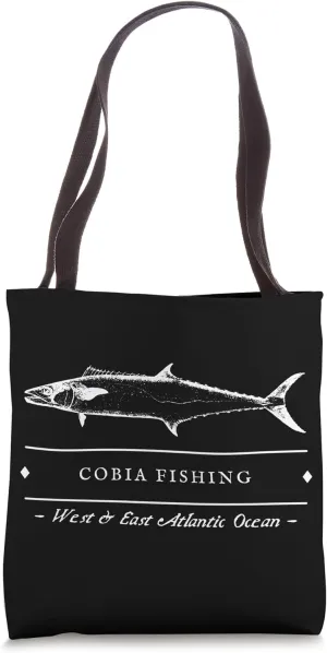 Cobia Fishing Lures Saltwater Fish Fishing Cobia Tote Bag