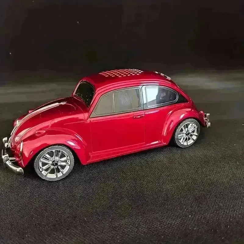 Compact Vintage Car Shaped Bluetooth Speaker