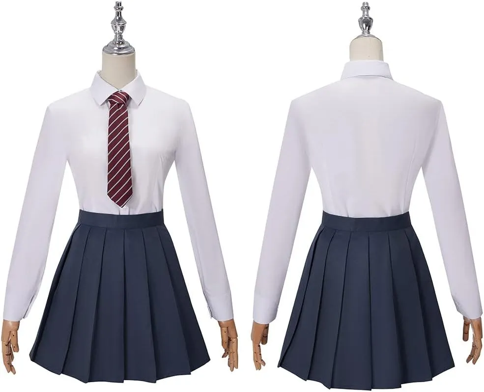 Cos-Animefly Matilda Cosplay Costume Adult Boy Girl Musical School Uniform Coat JK Skirt Tie Shirt Halloween Party