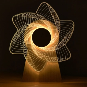 Creative Wooden Ferris Wheel Music Box