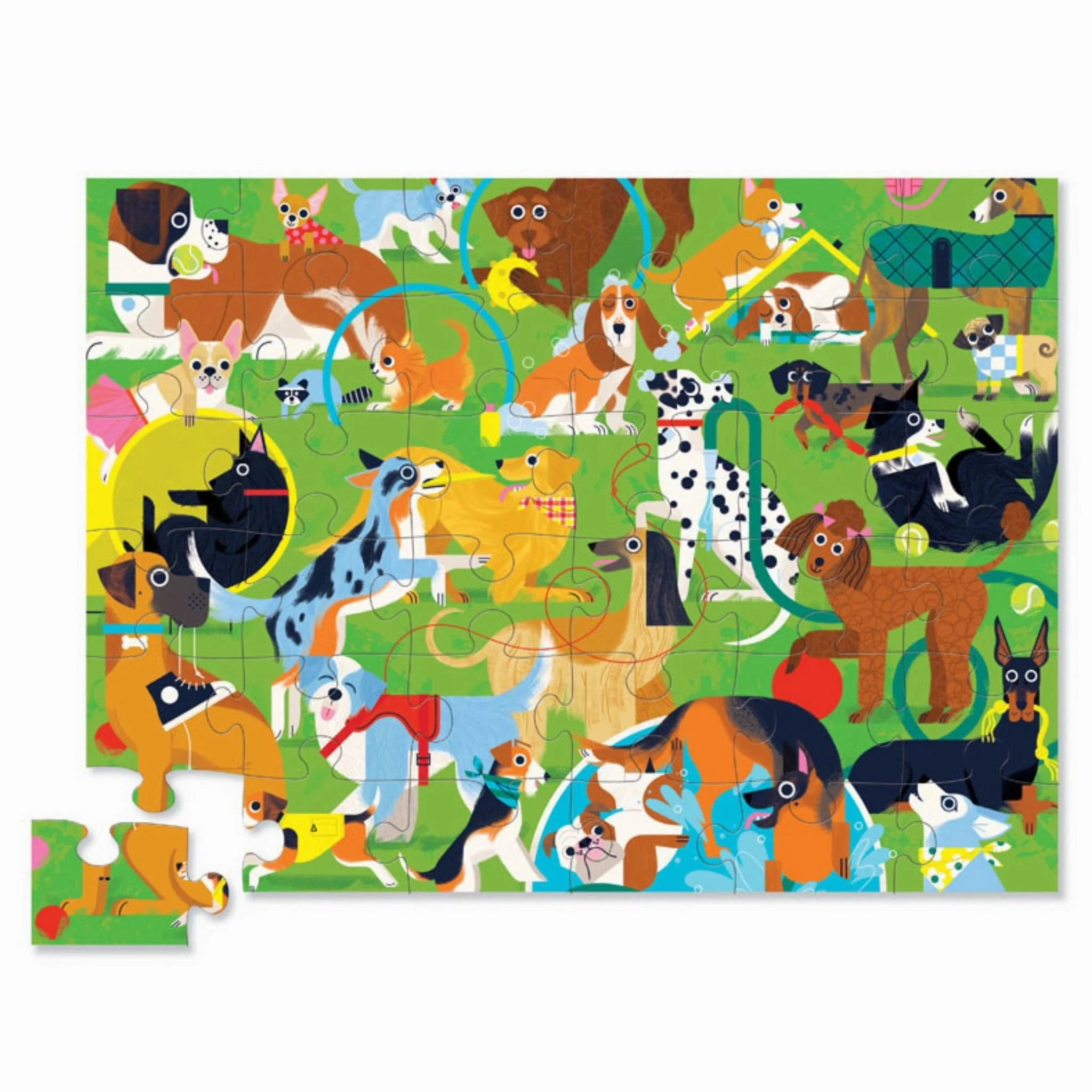 Crocodile Creek | 36pc Floor Puzzle - Playful Pups