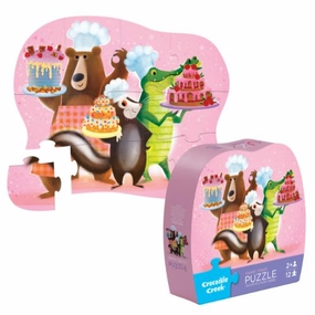 Crocodile Creek | Mini Shaped Puzzle 12pc - Sweet Treats