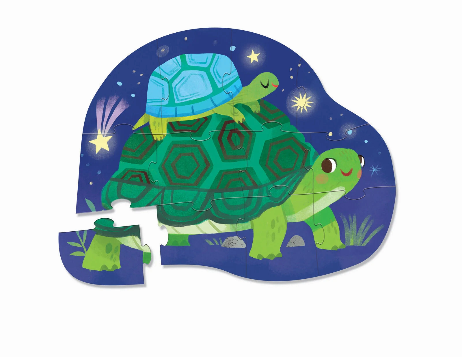 Crocodile Creek - Puzzle Mini 12pcs - Turtles Together